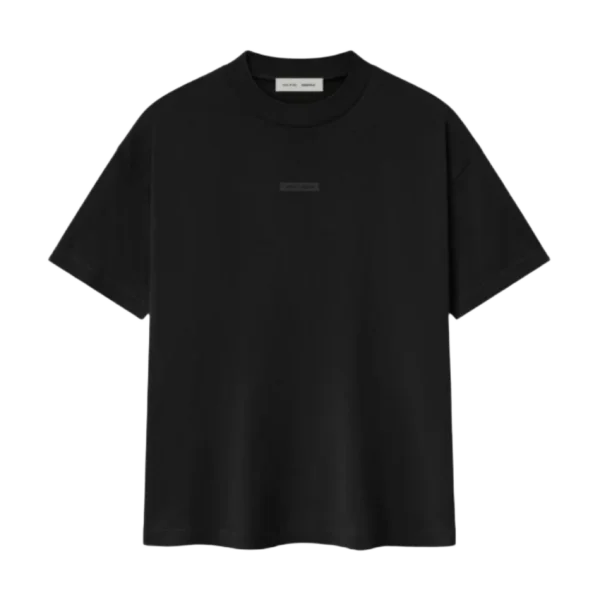 Black oversized T-shirt