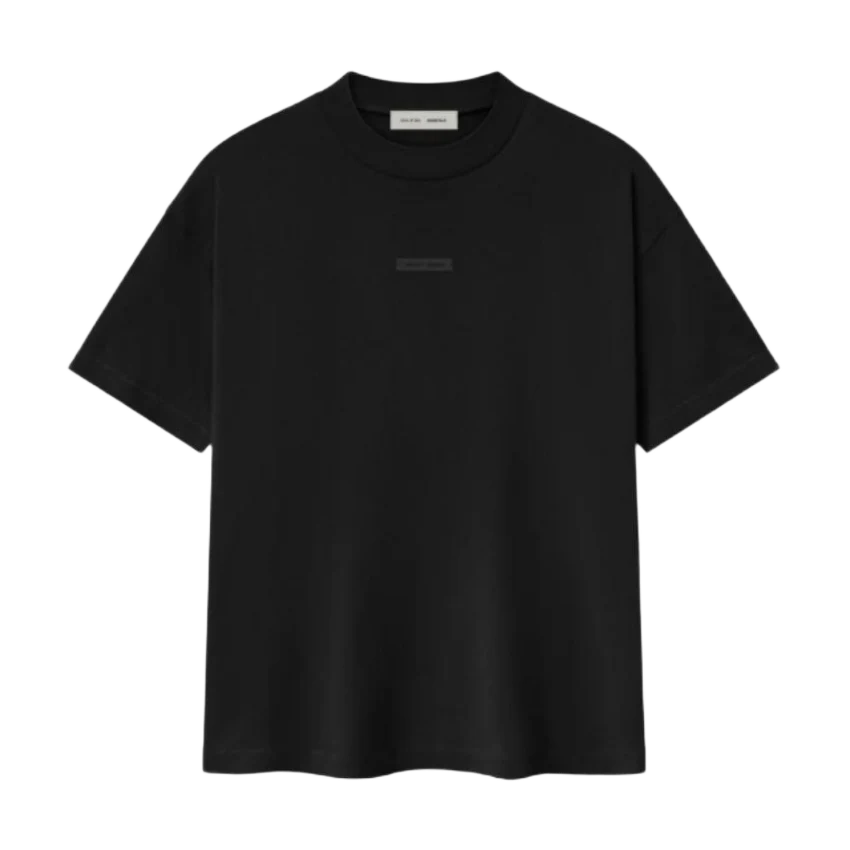 Black oversized T-shirt